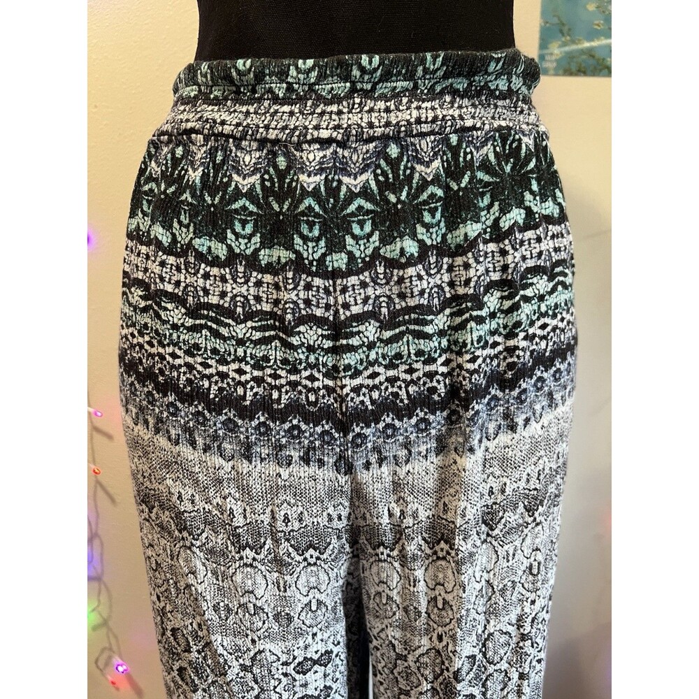 Women’s Pull On Pants Rayon Size Large Spring Summer - Picture 2 of 5
